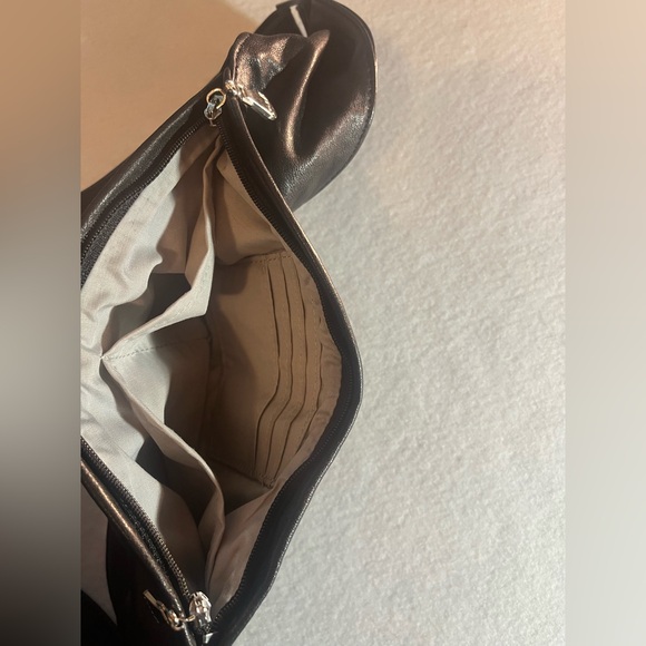 Black Leather Sash Bag - Picture 7 of 13